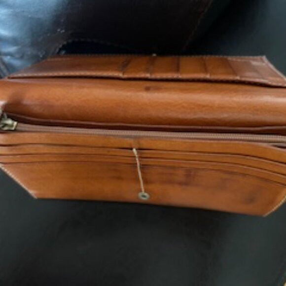 Brics Brown Leather Multi-Card Wallet –Used - Picture 3 of 4